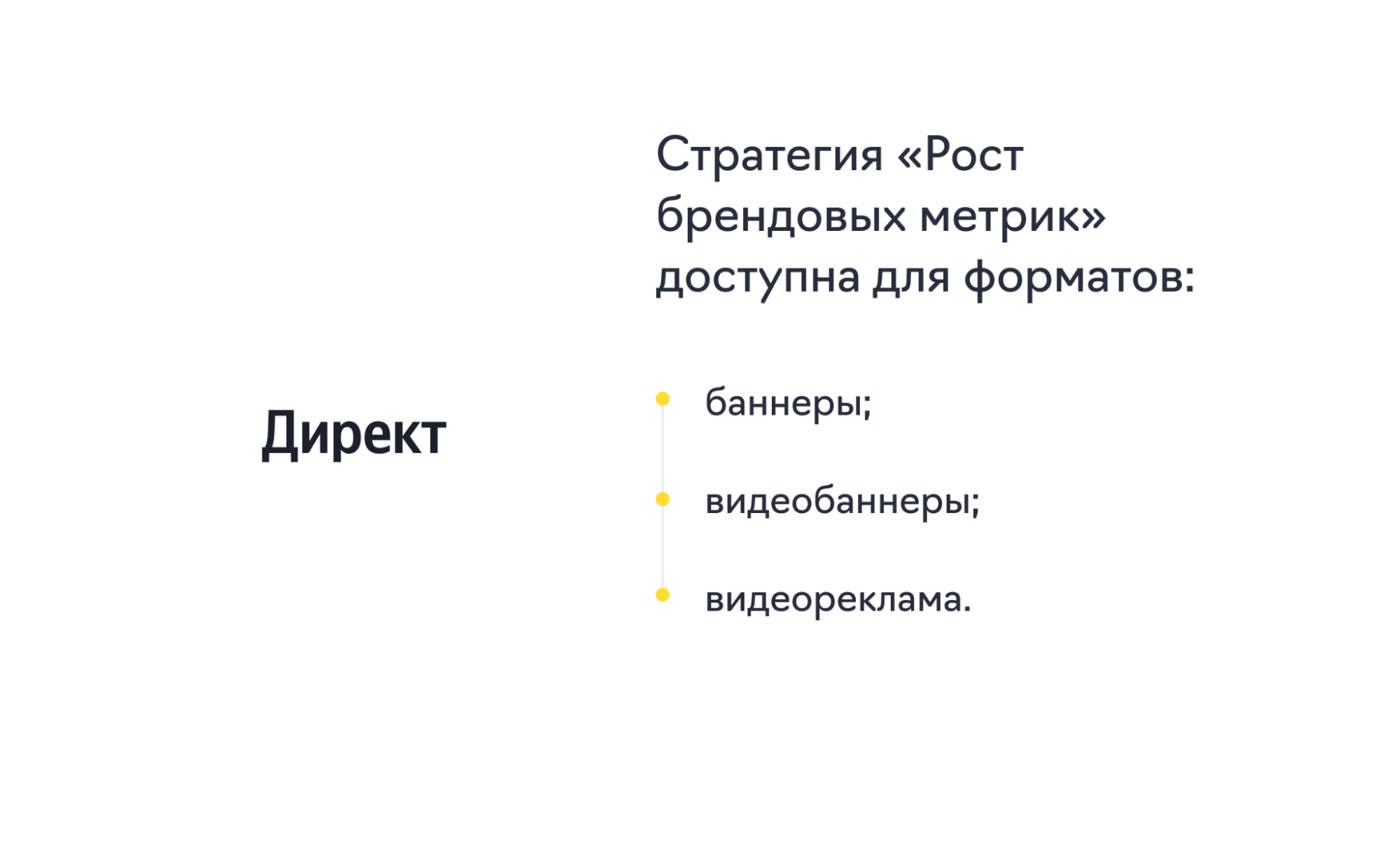 Рост брендовых метрик в Директе - это стратегия для медийных кампаний 