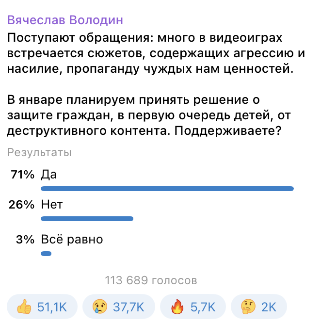 запрет игр в России 