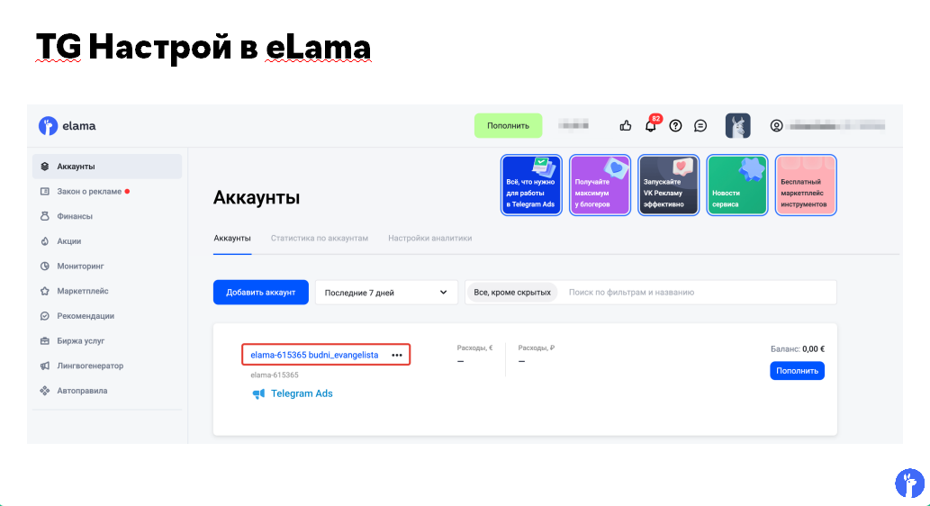 телеграм адс