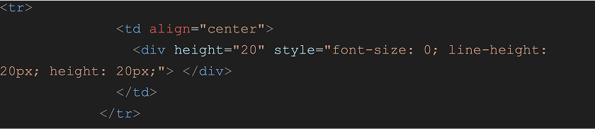 пример кода рассылка