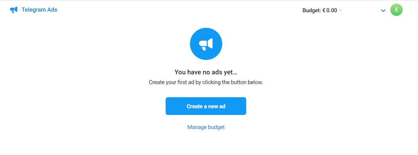 телеграм адс кампания
