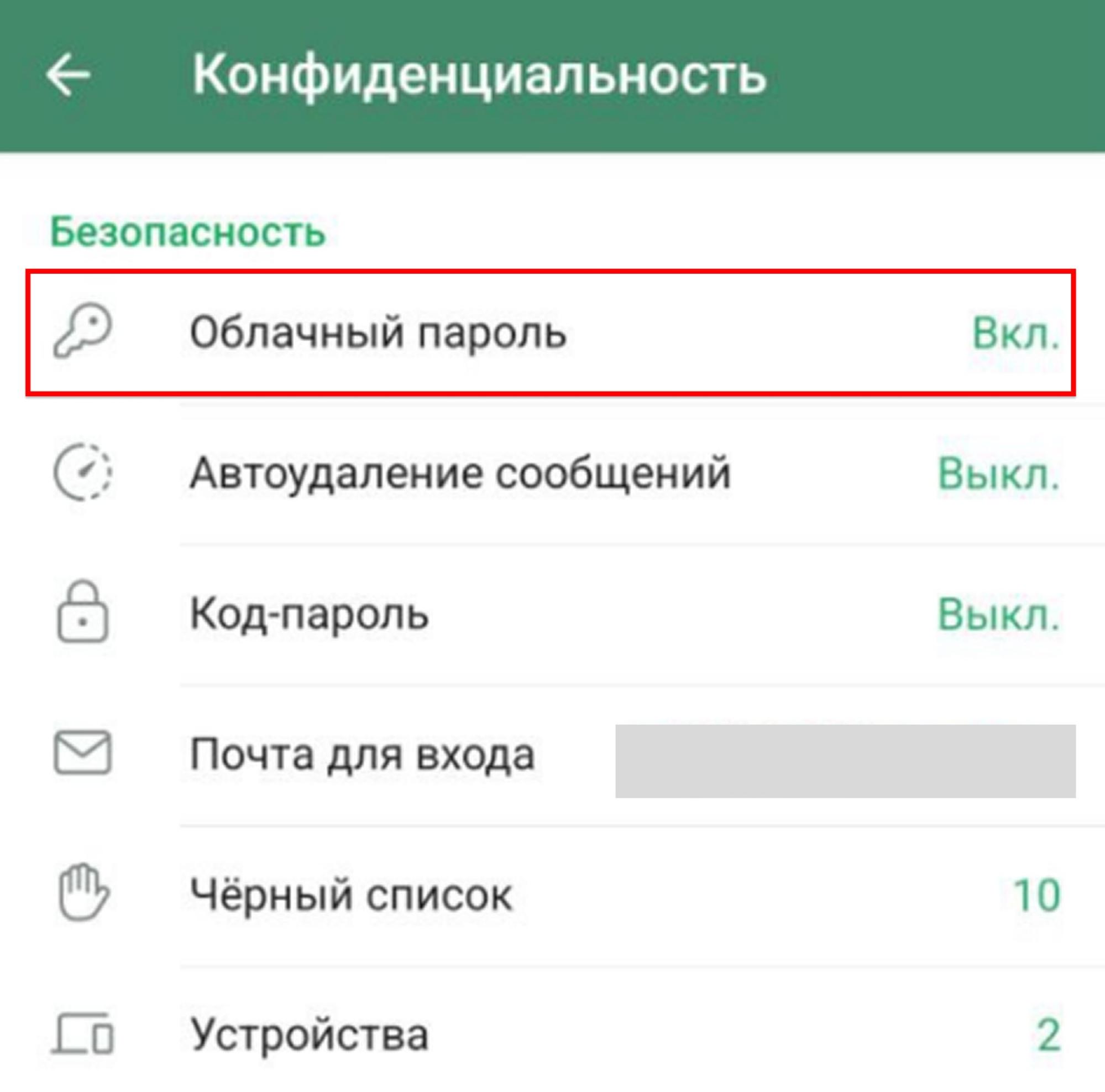 Источник: скриншот интерфейса приложения поменяли почту в Телеграм после взлома