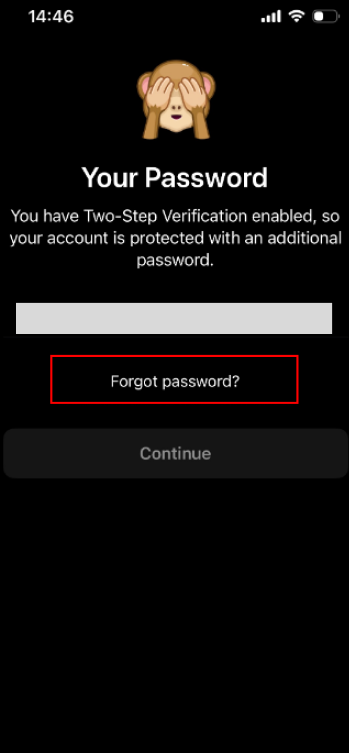 Источник: скриншот сайта поддержки iOS восстановить telegram на iphone
