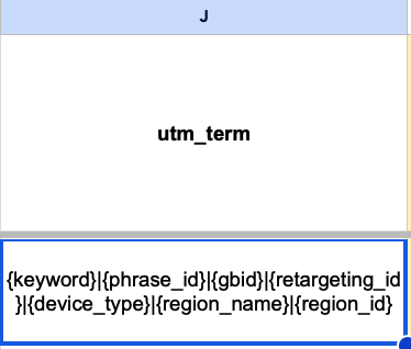 Источник: скриншот Google Sheets Как собирать ютм в Гугл Таблицах