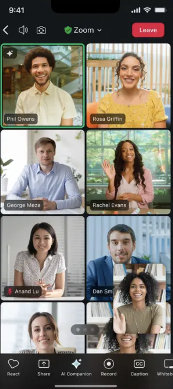 замена ватсапу и телеграмму - зум