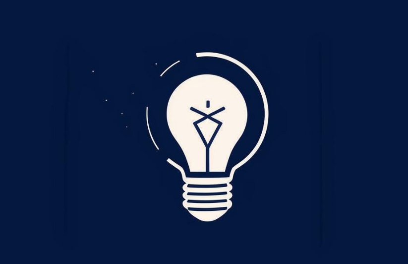 Логотип в фирменных цветах, сгенерированный в Kandinsky