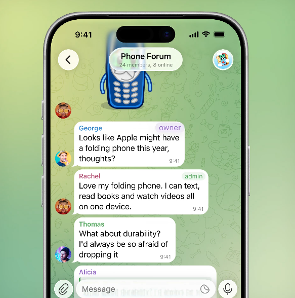 как поставить тег в тг