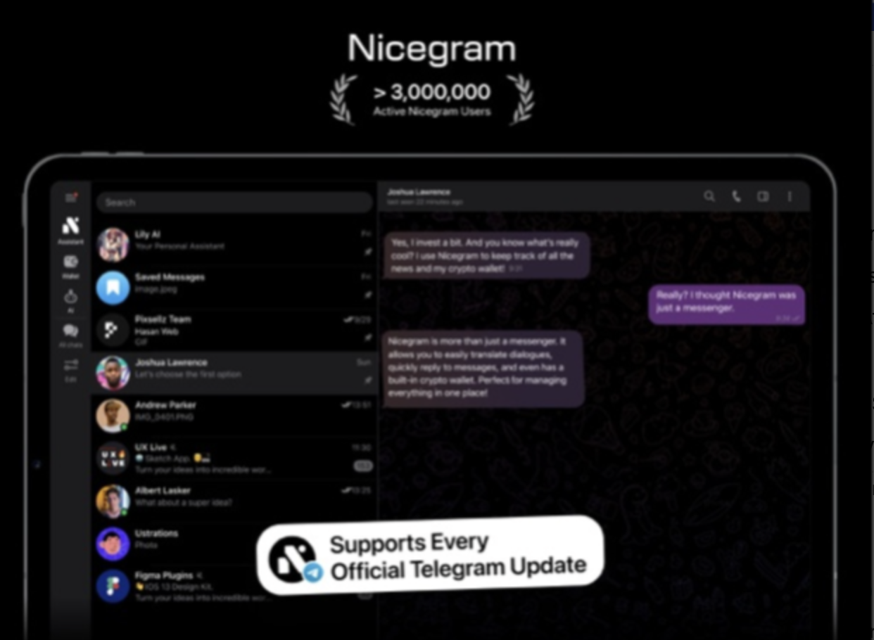 Источник: скриншот интерфейса Nicegram