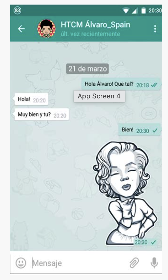 Источник: скриншот интерфейса Plus Messenger