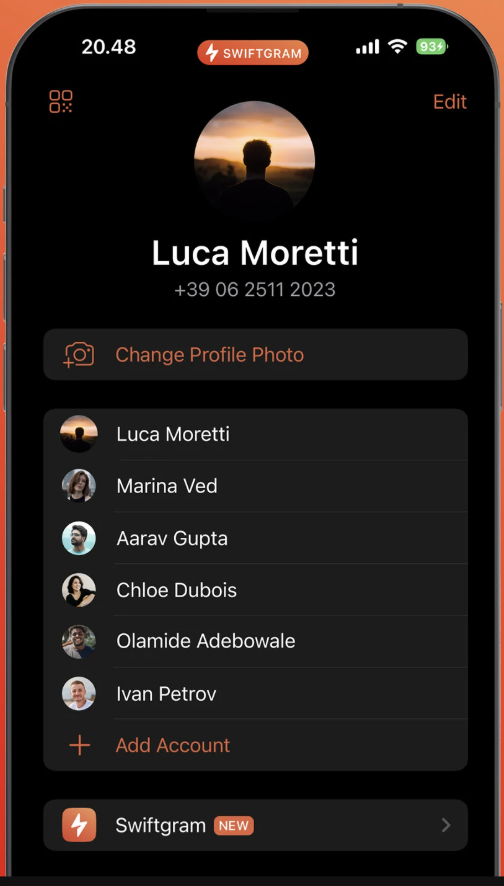 Источник: скриншот интерфейса Swiftgram