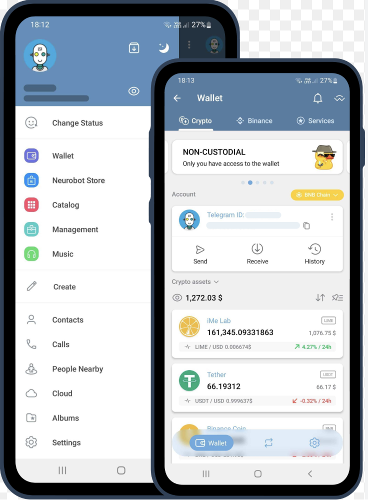 Источник: скриншот интерфейса iMe Messenger