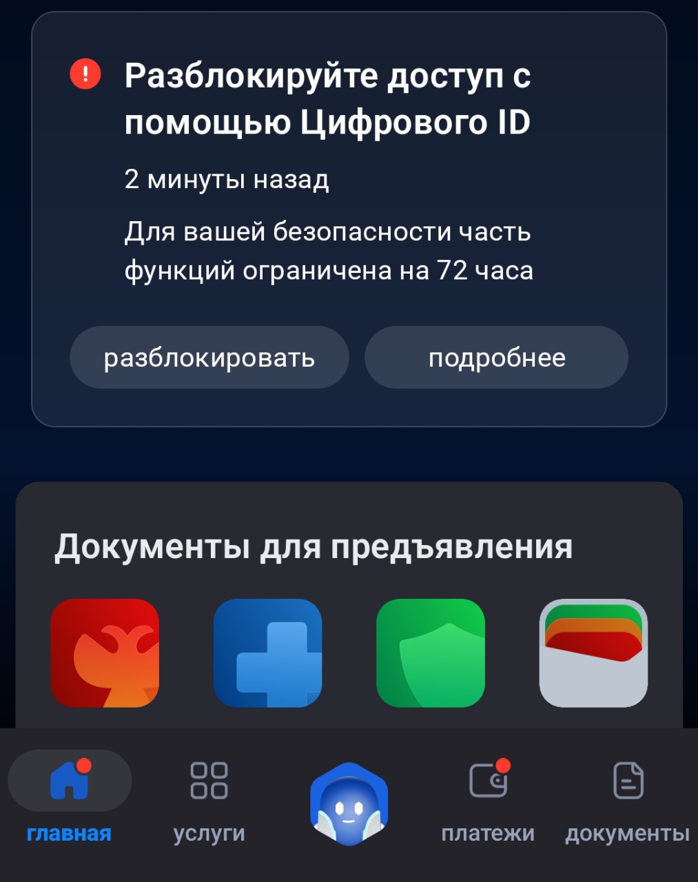 Источник: Госуслуги