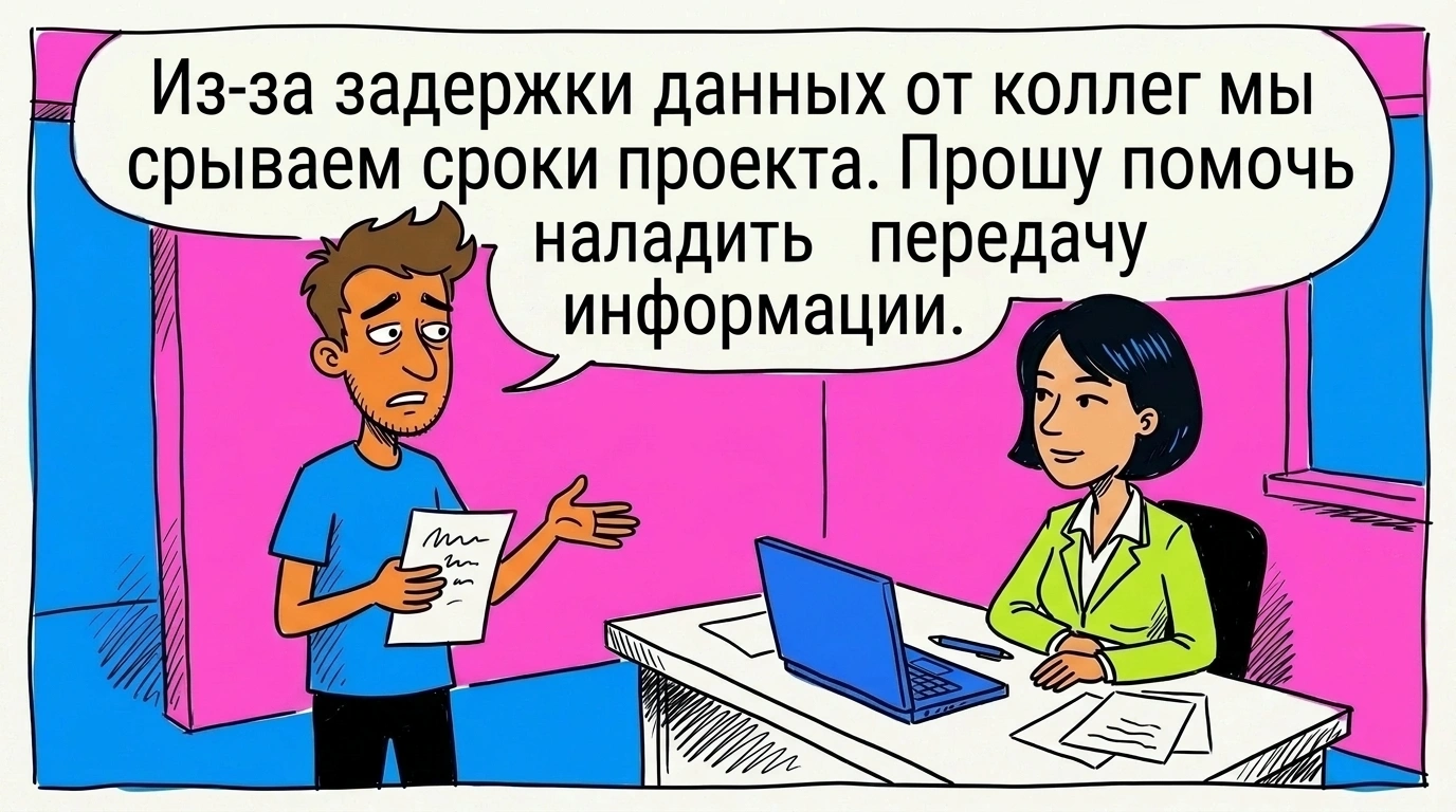 пример: HR и конфликтные ситуации